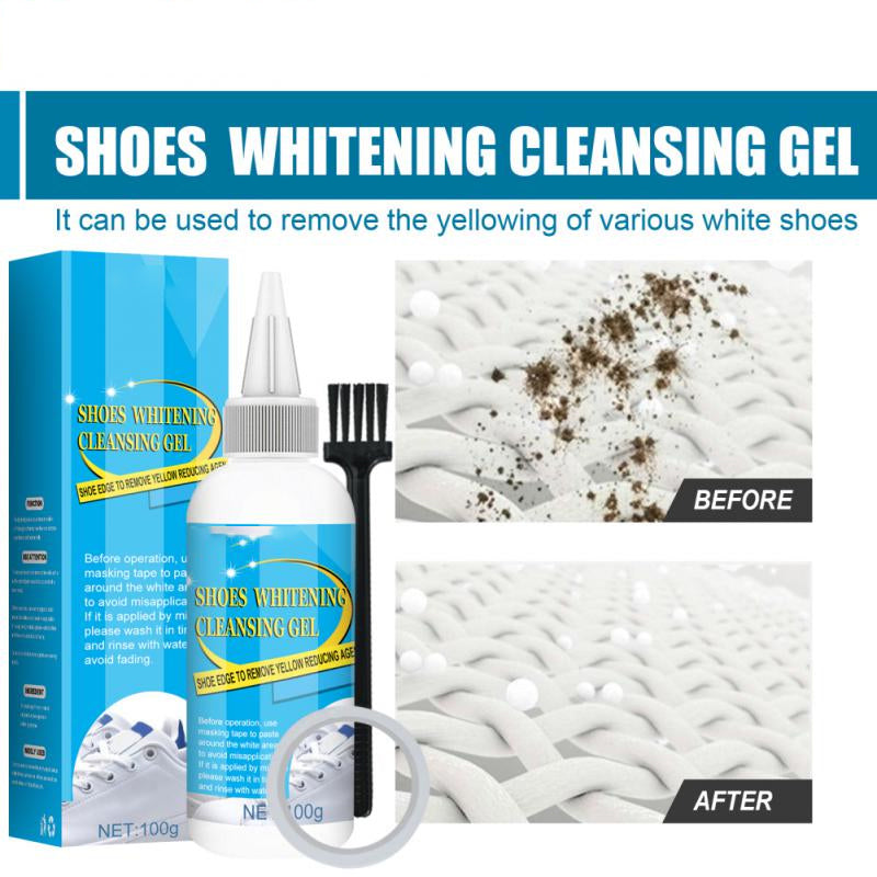 Shoe Whitening Cleaner Gel Brush