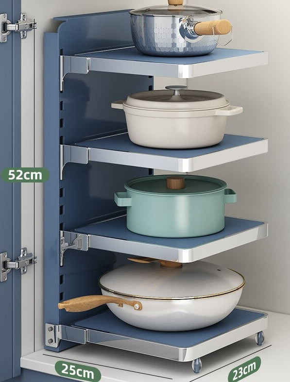 Multi-Layer Smart Sorter Kitchen Storage Rack