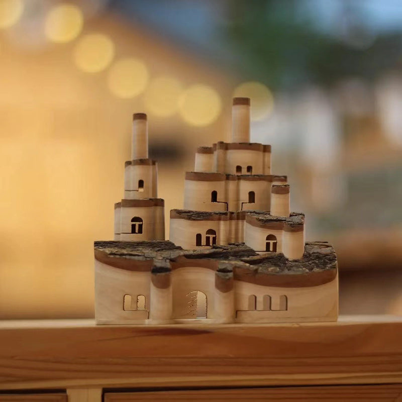 Magic Hidden Castle Foldable Miniature Decor