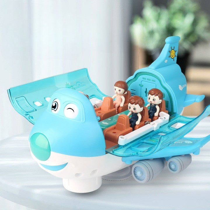 Kids Music Electric Assembled Airbus Toy