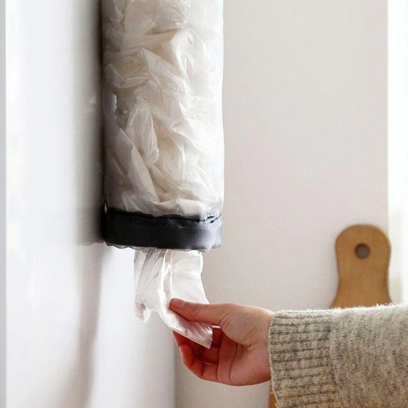 Wall-Mounted Plastic Bag Dispenser