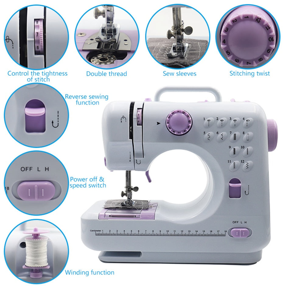 Electric Mini Portable Sewing Machine