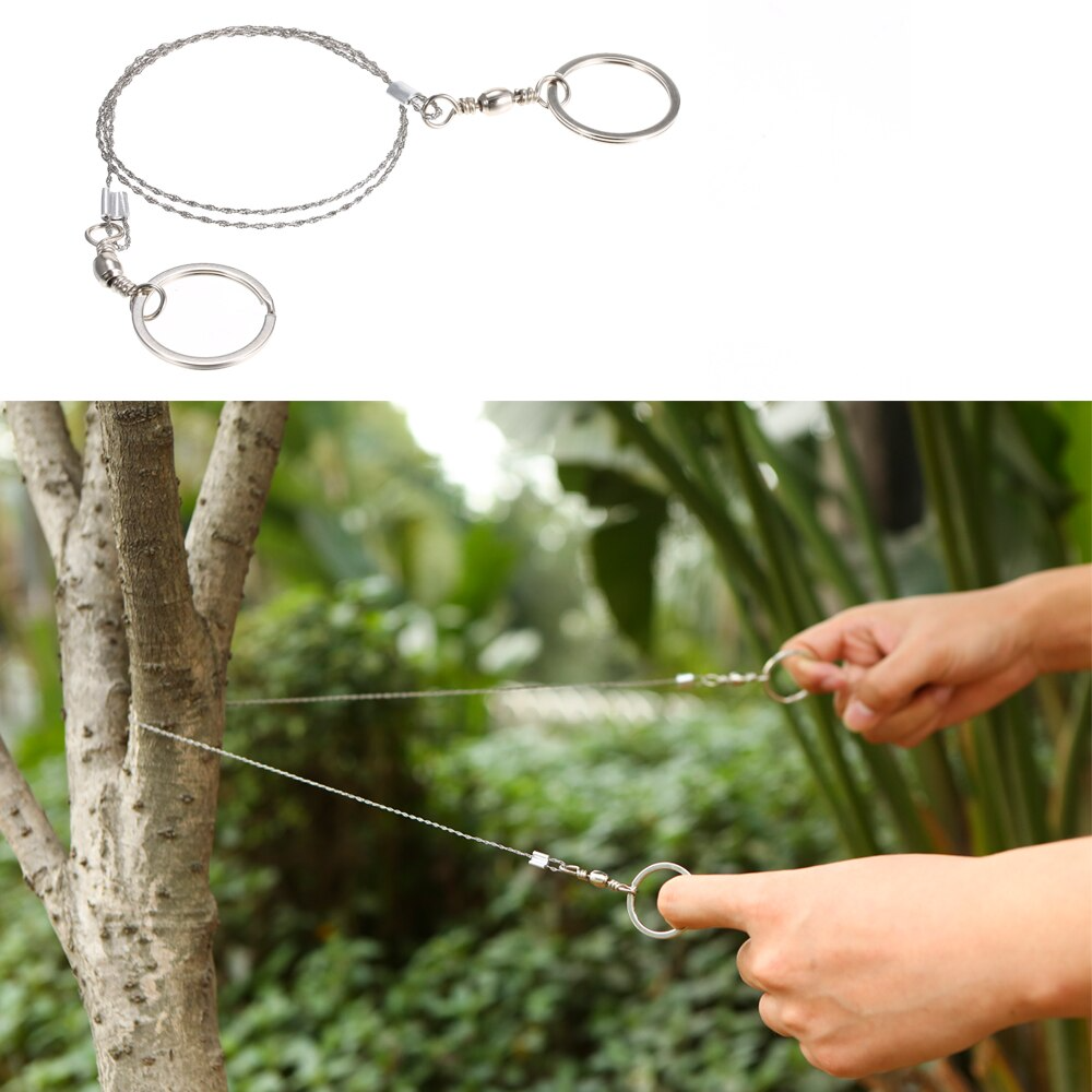 Emergency Survival Stainless Steel Wire Saw