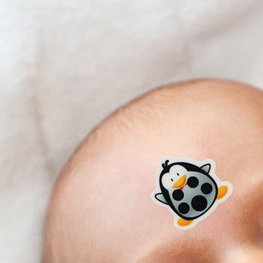 Baby Cartoon Forehead Thermometer Sticker