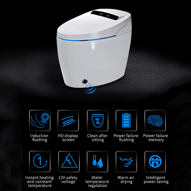Elegant Smart Futuristic Self-Cleaning Toilet