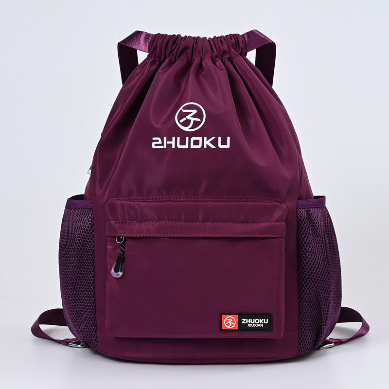 Ultra Soft Drawstring Foldable Backpack