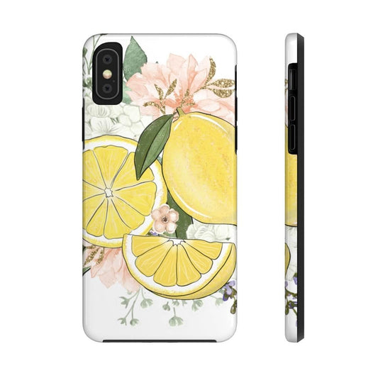 Mate Tough Clementine Lemon iPhone Cases
