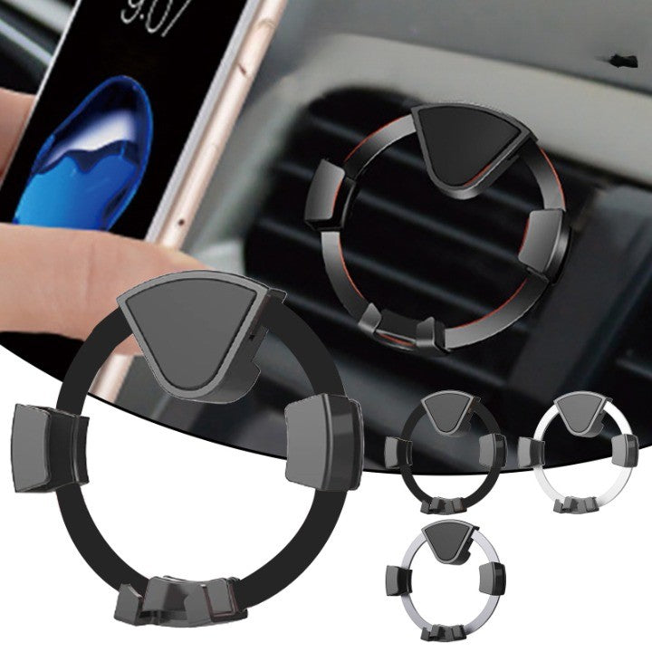 Air Vent Gravity Ring Car Phone Holder