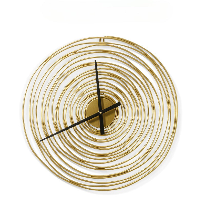 Nordic Minimalist Iron Wall Clock