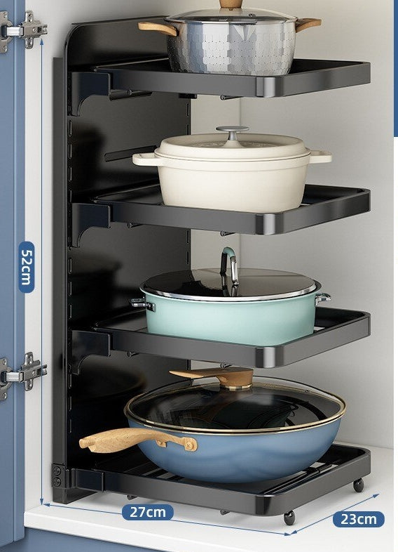 Multi-Layer Smart Sorter Kitchen Storage Rack