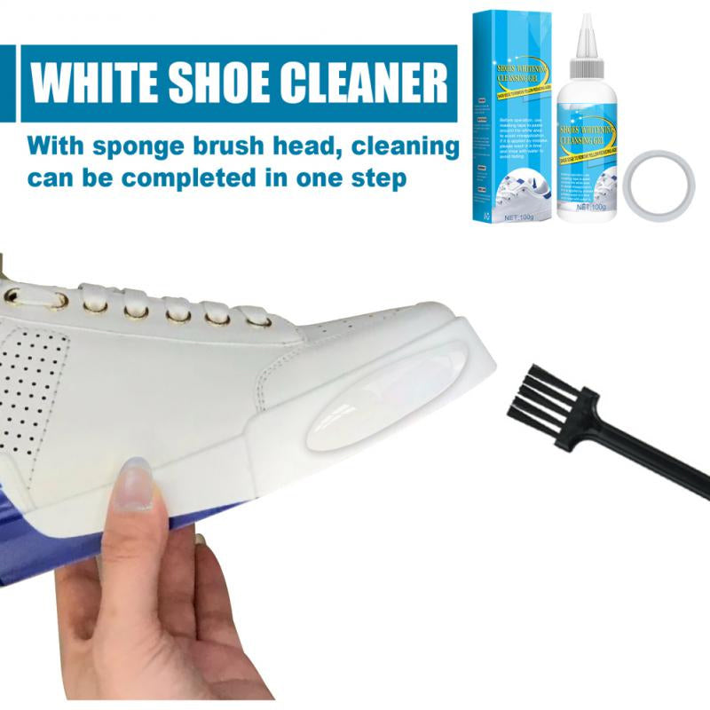 Shoe Whitening Cleaner Gel Brush