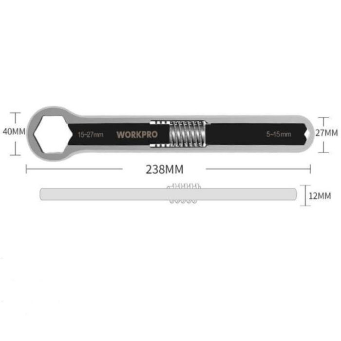 Adjustable Double Head Multifunction Wrench