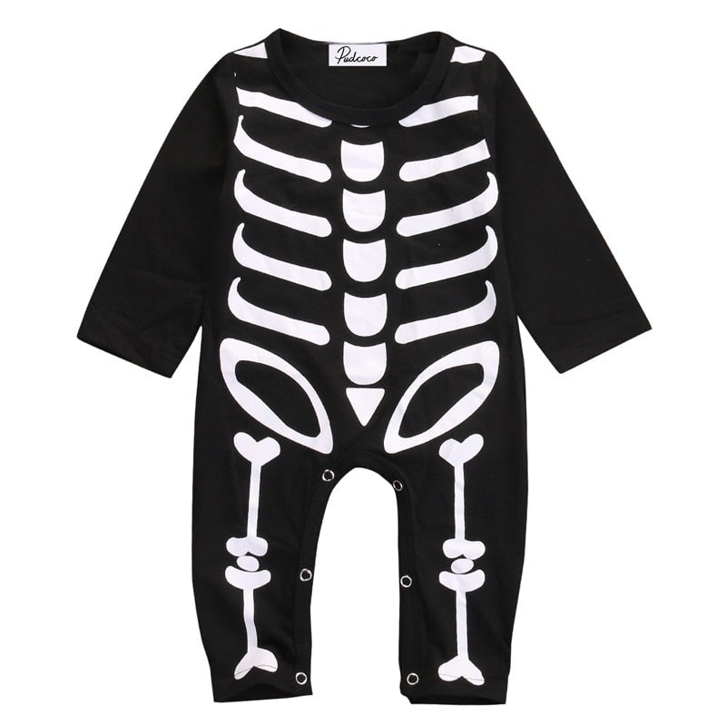 Baby Onesie Skeleton Costume