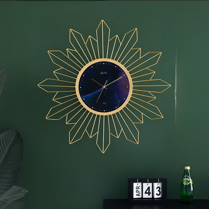 Nordic Minimalist Iron Wall Clock