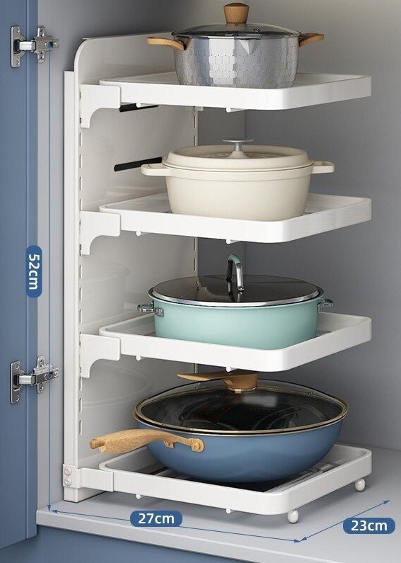 Multi-Layer Smart Sorter Kitchen Storage Rack