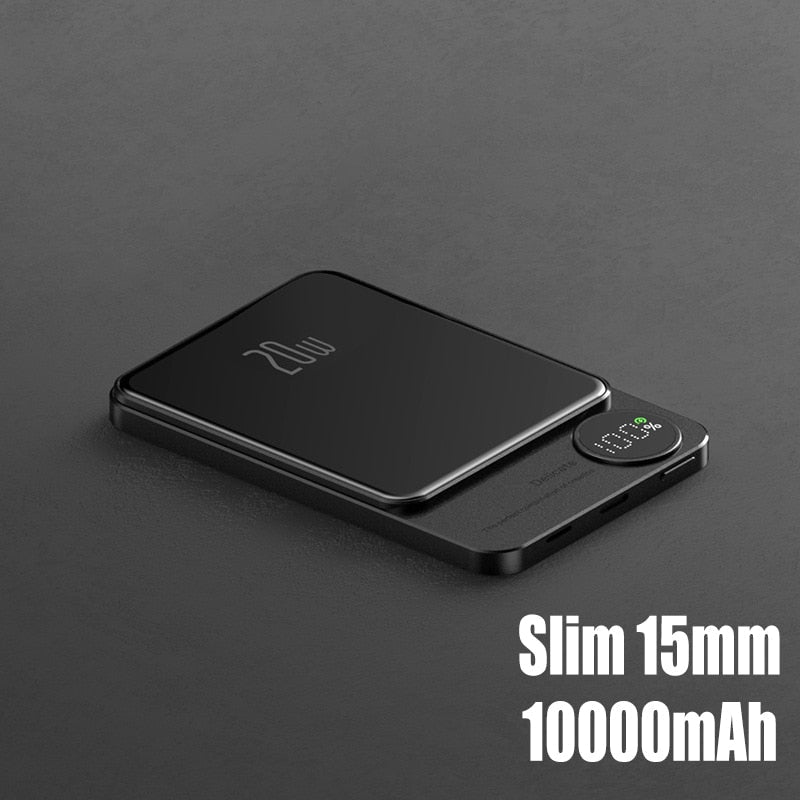 Mini Slim Magnetic Magsafe Wireless Charger Powerbank