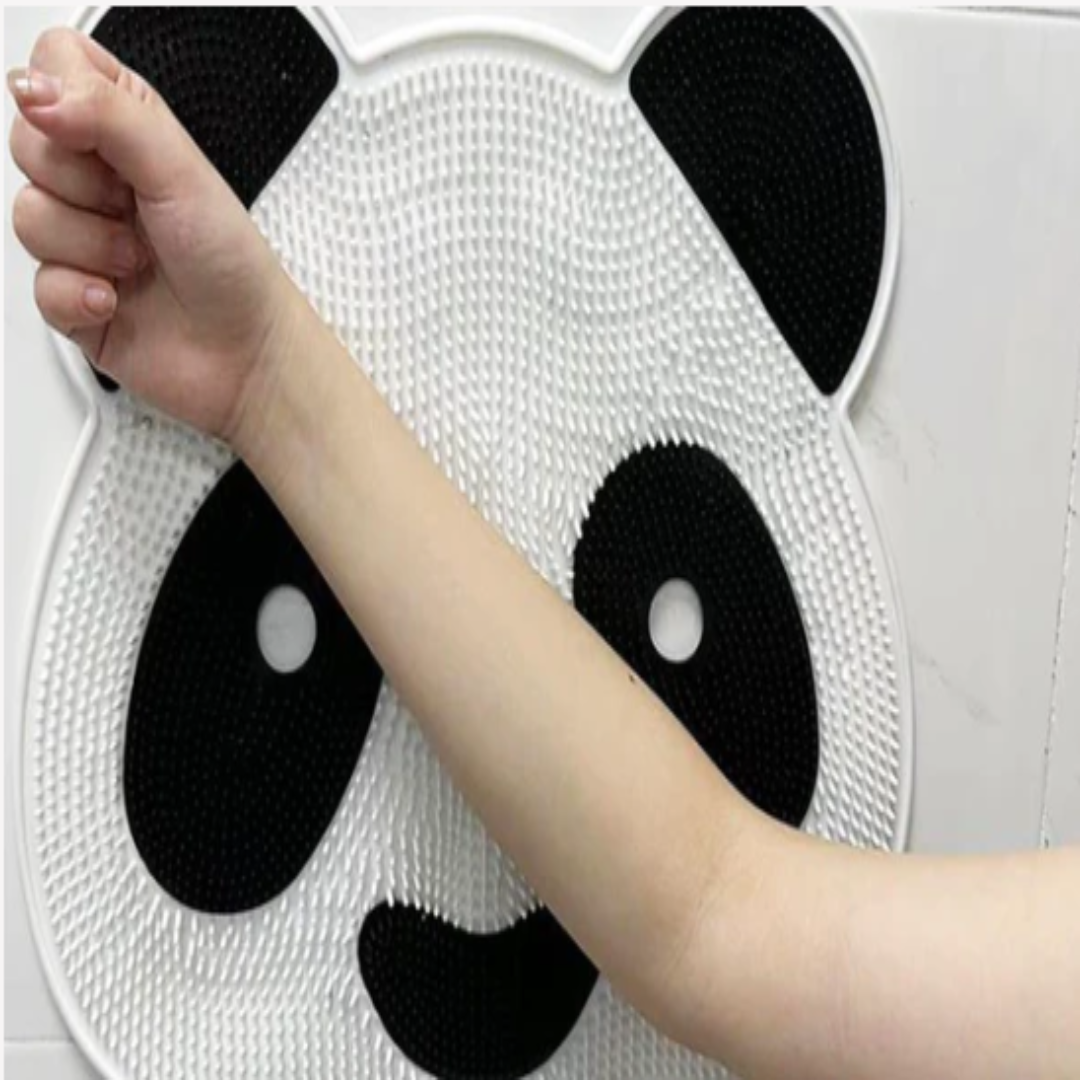 Panda Pattern Non-Slip Massage Bathroom Mat - UTILITY5STORE