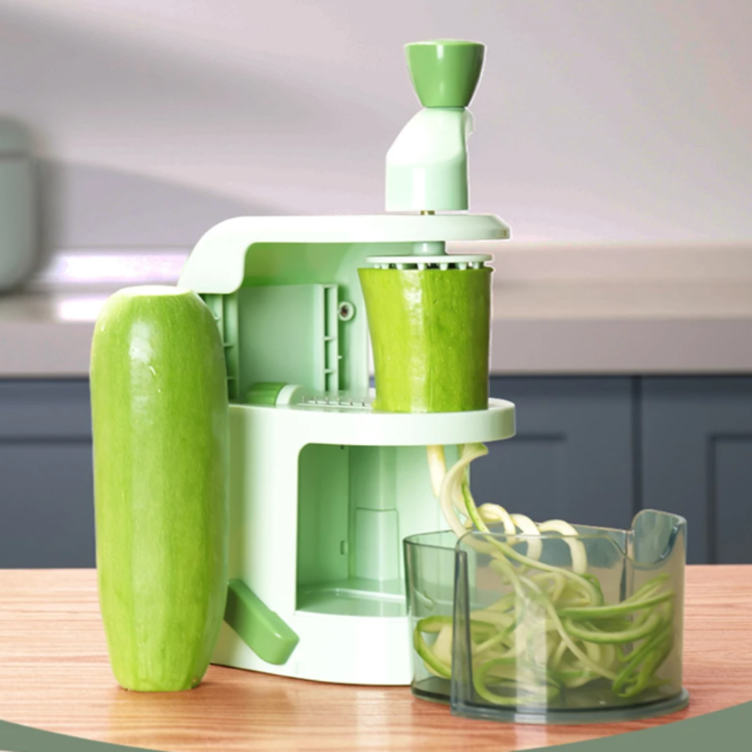 Multifunctional Green Gourmet Kitchen All-in-One Slicer