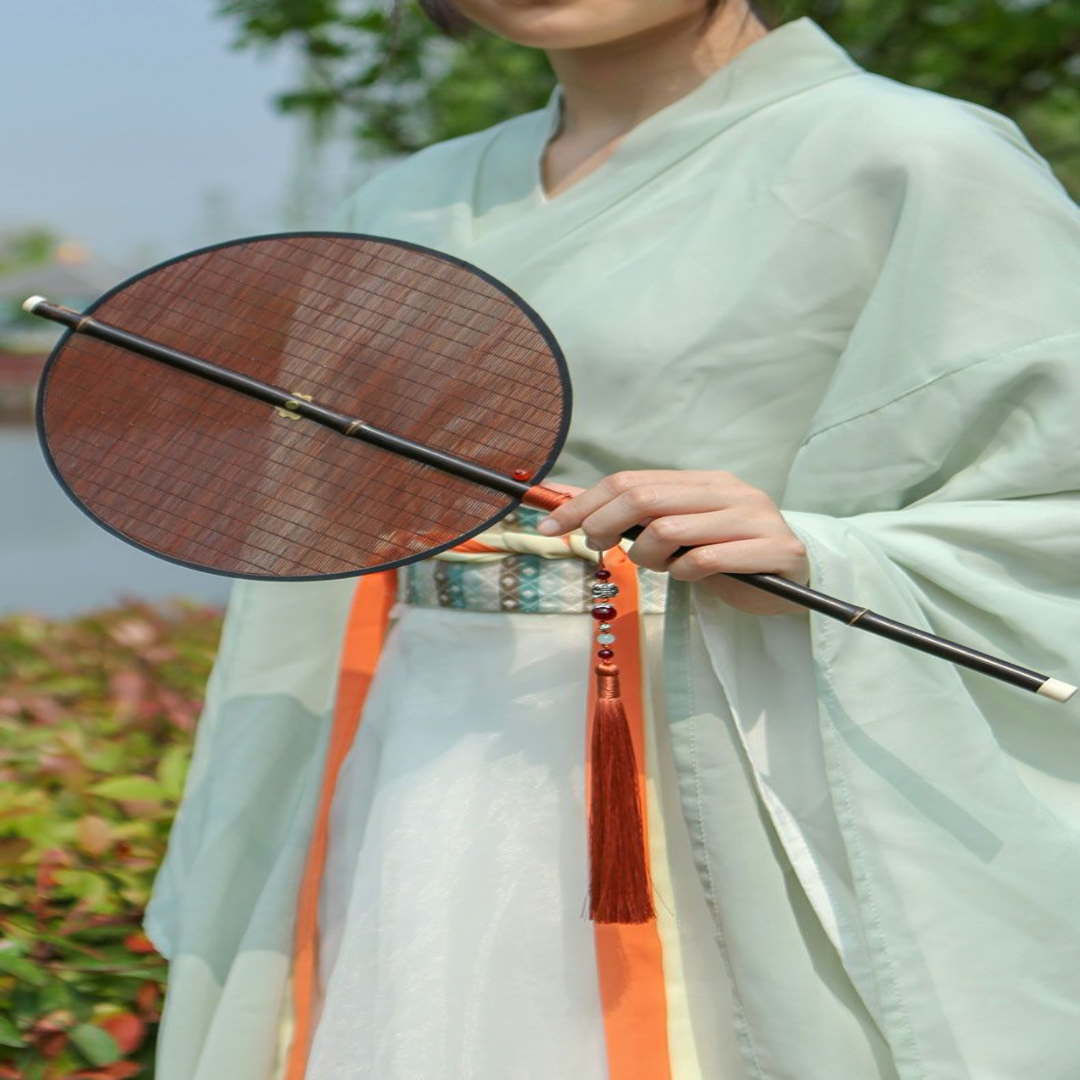 Foldable Bamboo Silk Hand Fan - UTILITY5STORE