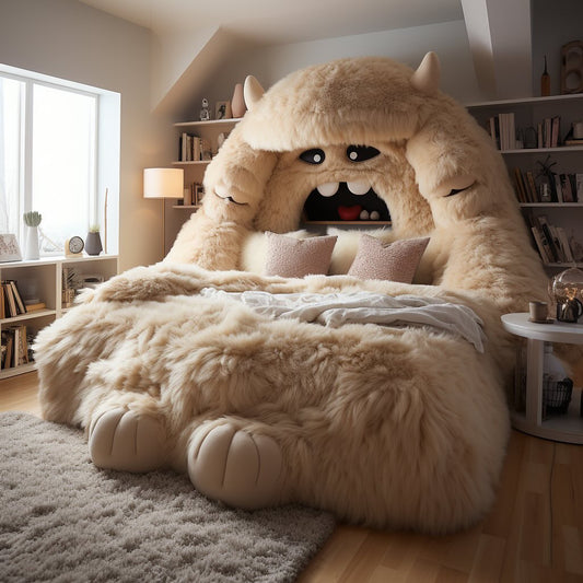 Cozy Animals Oversized Plush Beds