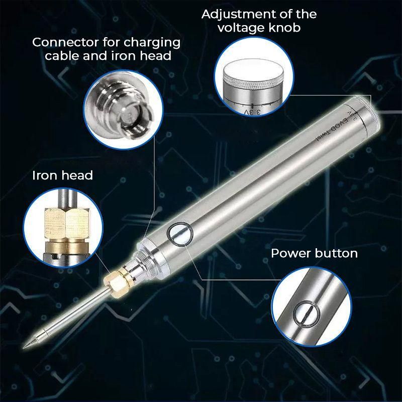 Cordless USB Precision Soldering Iron Tool