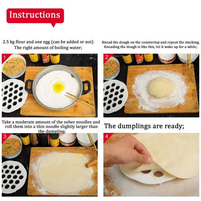 Easy Dumpling Maker Dough Press Mould