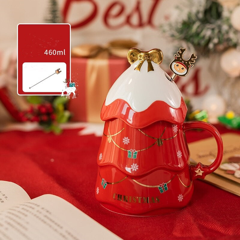 3D Creative Christmas Tree Mug - UTILITY5STORE