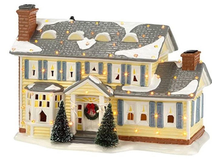 Miniature Christmas House Desktop Decor