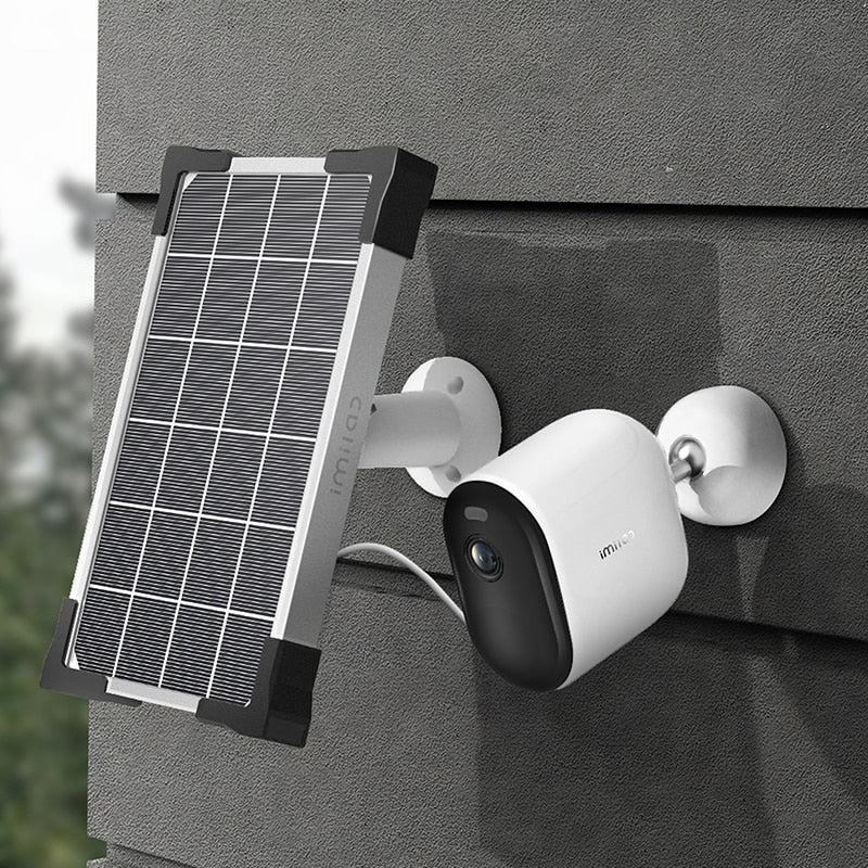 Solar-Powered Magnetic Smart IP Outdoor Security Camera