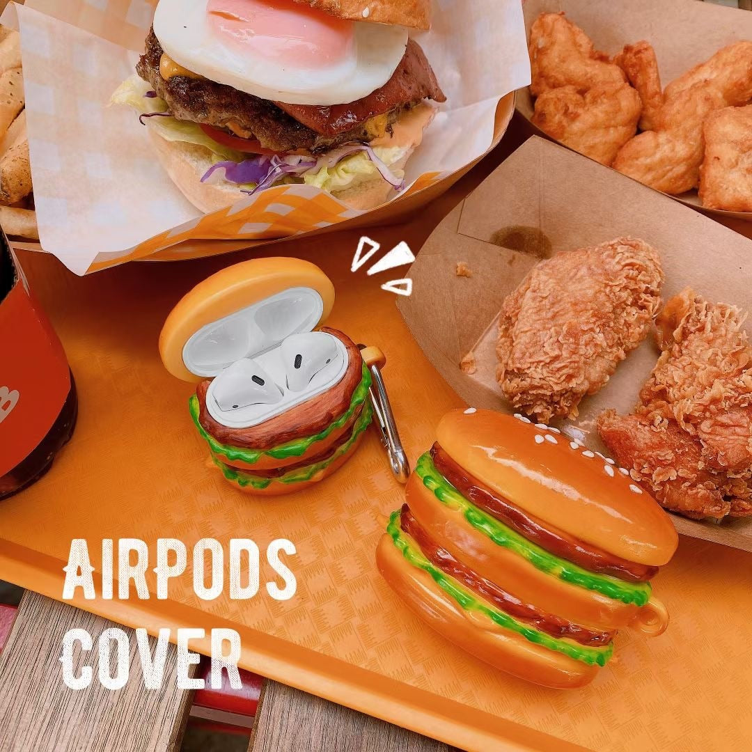 3D Fun Creative Food Airpods Case Cover - UTILITY5STORE