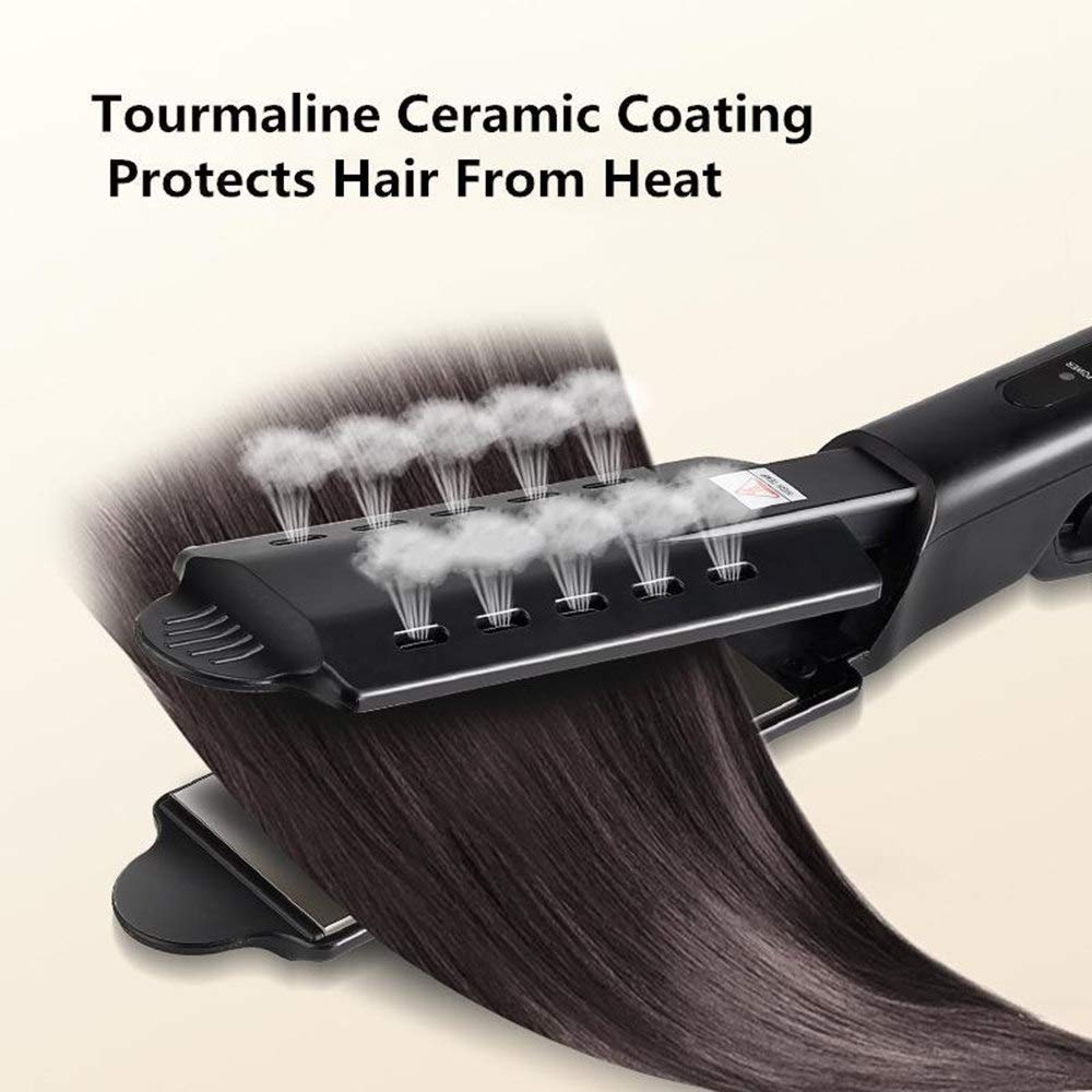 Heat Flex Adjustable Ceramic Iron Hair Styling Straightener