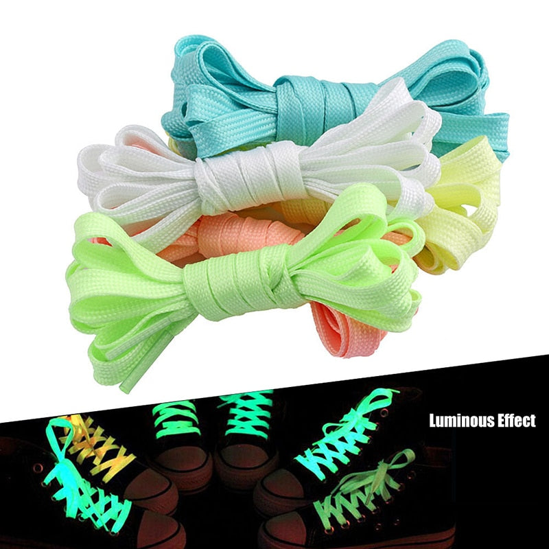 Luminous Glow Fun Time Shoelaces