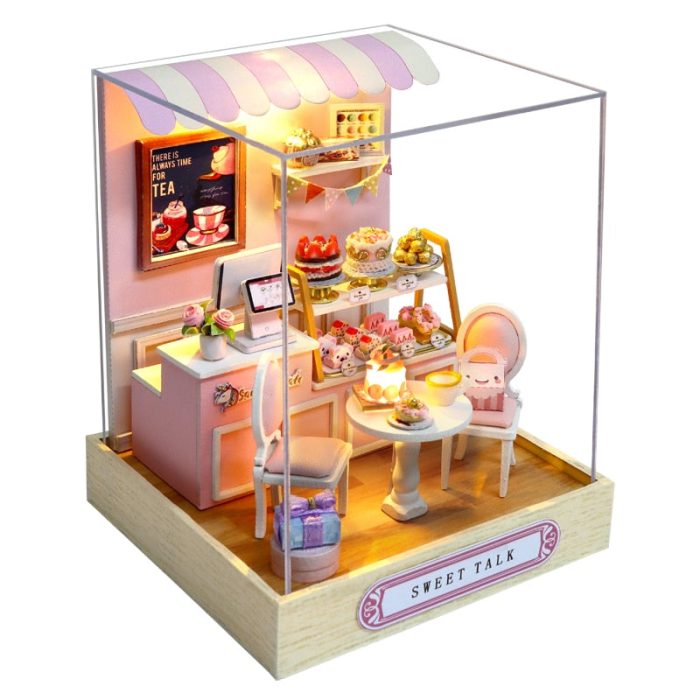Miniature DIY Japanese Building Toys Kit
