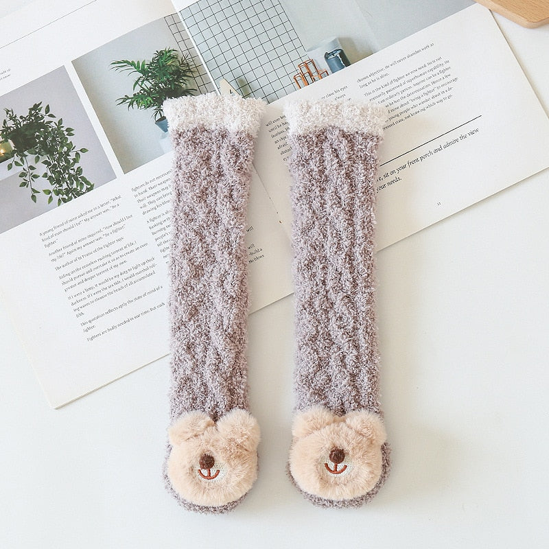 Love Animals Stretchable Newborn Socks