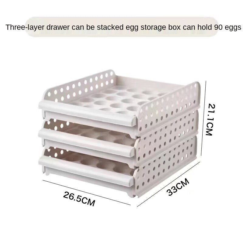 Smart Organizer Egg Storage Container