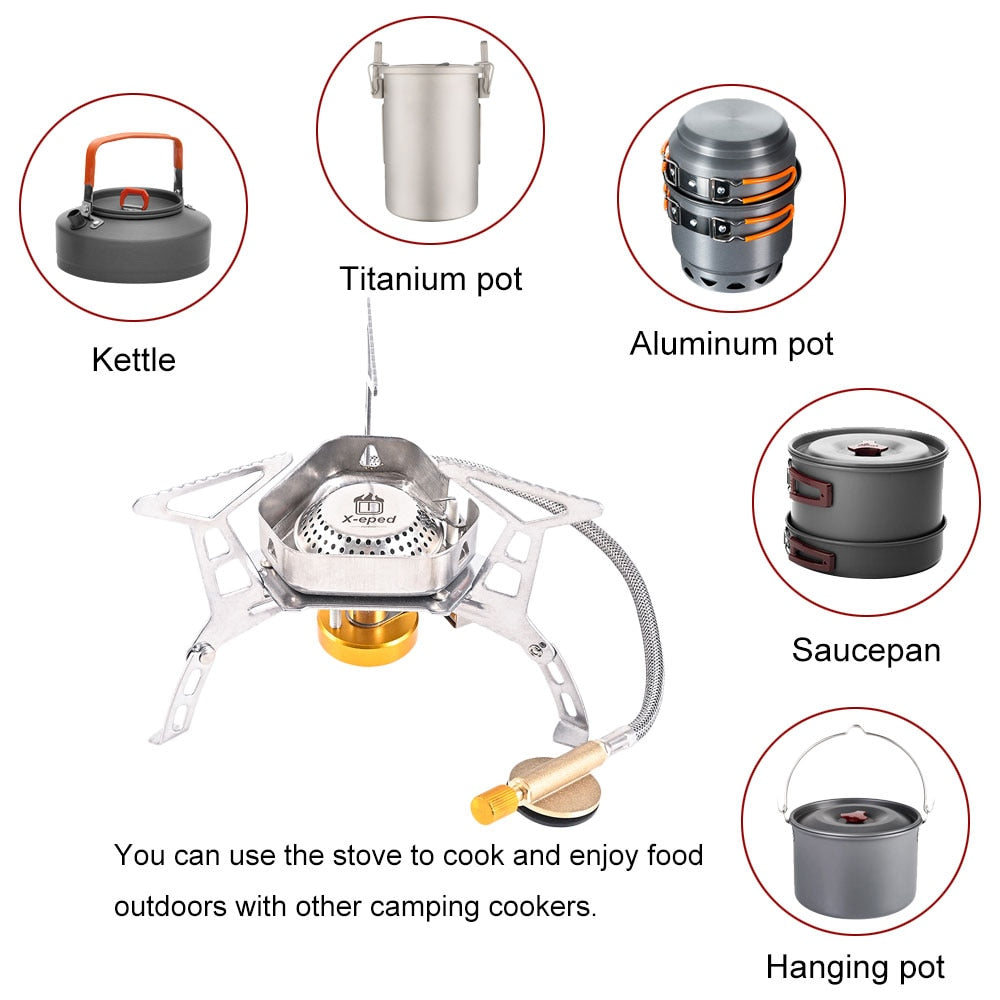 Windproof Outdoor Camping Gas Stove