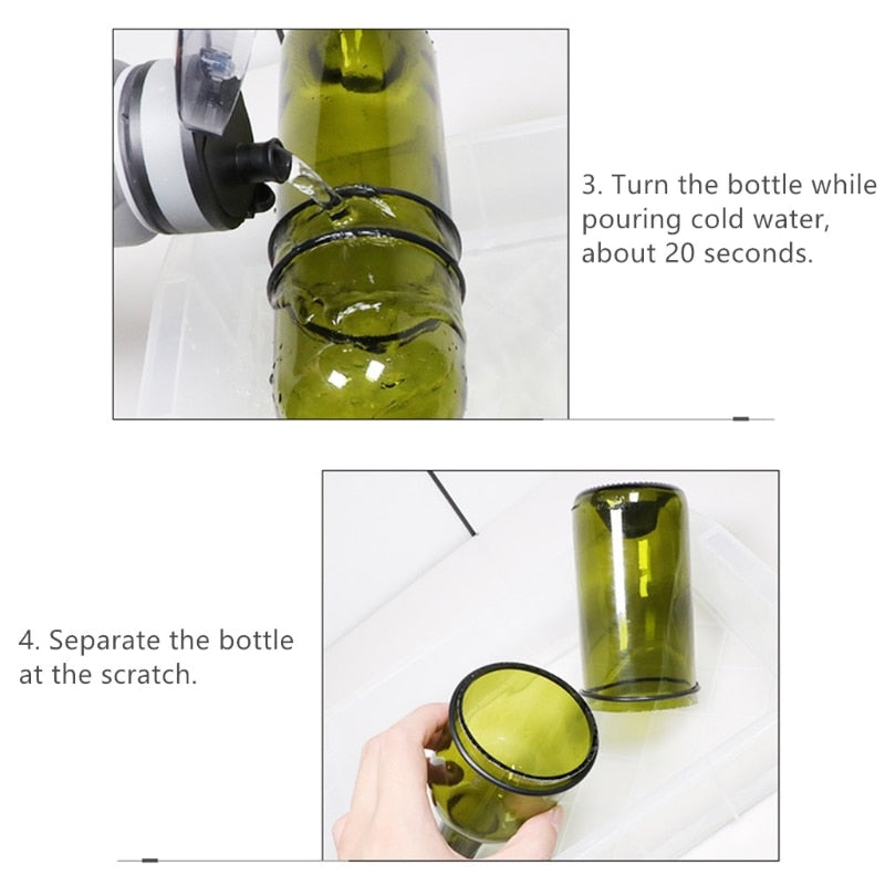 DIY Glass Bottle Cutter Tool Kit