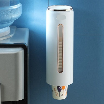 Self-Adhesive Disposable Paper Cup Dispenser