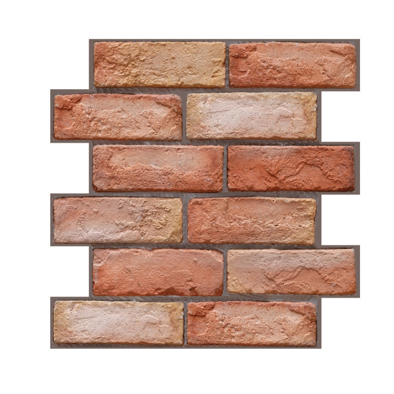 3D Self-Adhesive Brick Pattern Wallpaper - UTILITY5STORE