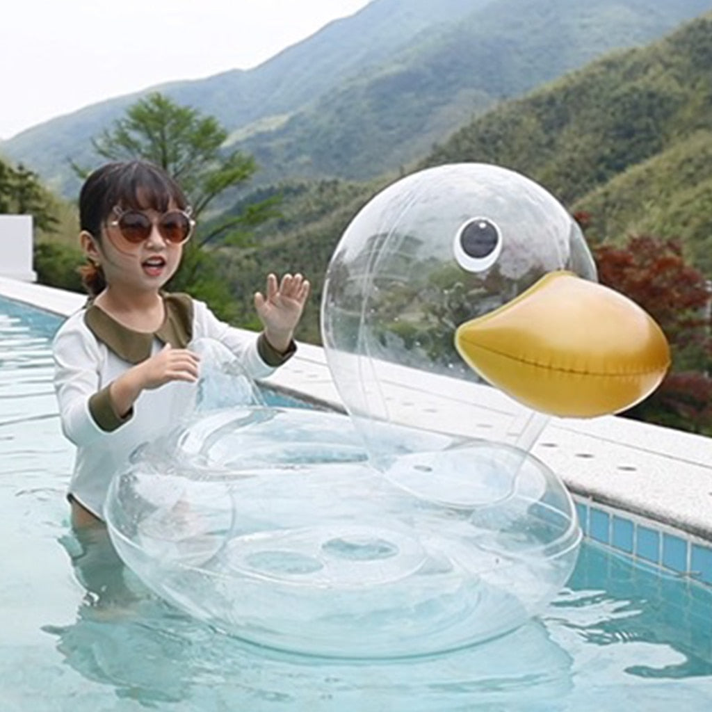 Inflatable Swimming Ring Duck Float