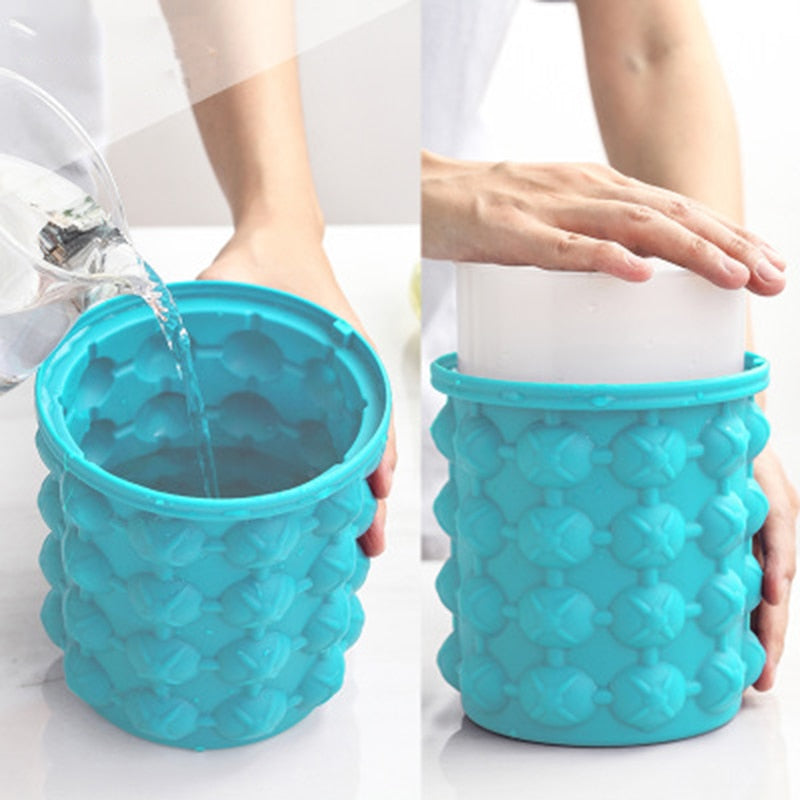 Silicone Bucket Fast Ice Maker