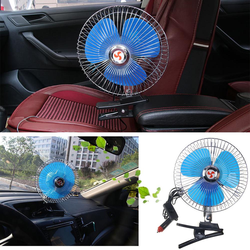 Mini Adjustable Cooling Car Clip Fan