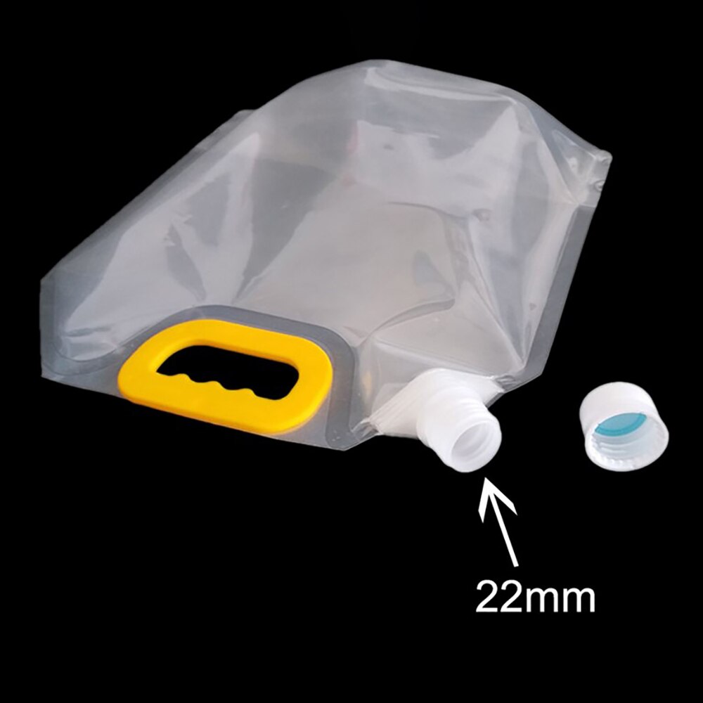 Reusable Transparent Liquid Dispenser Bag