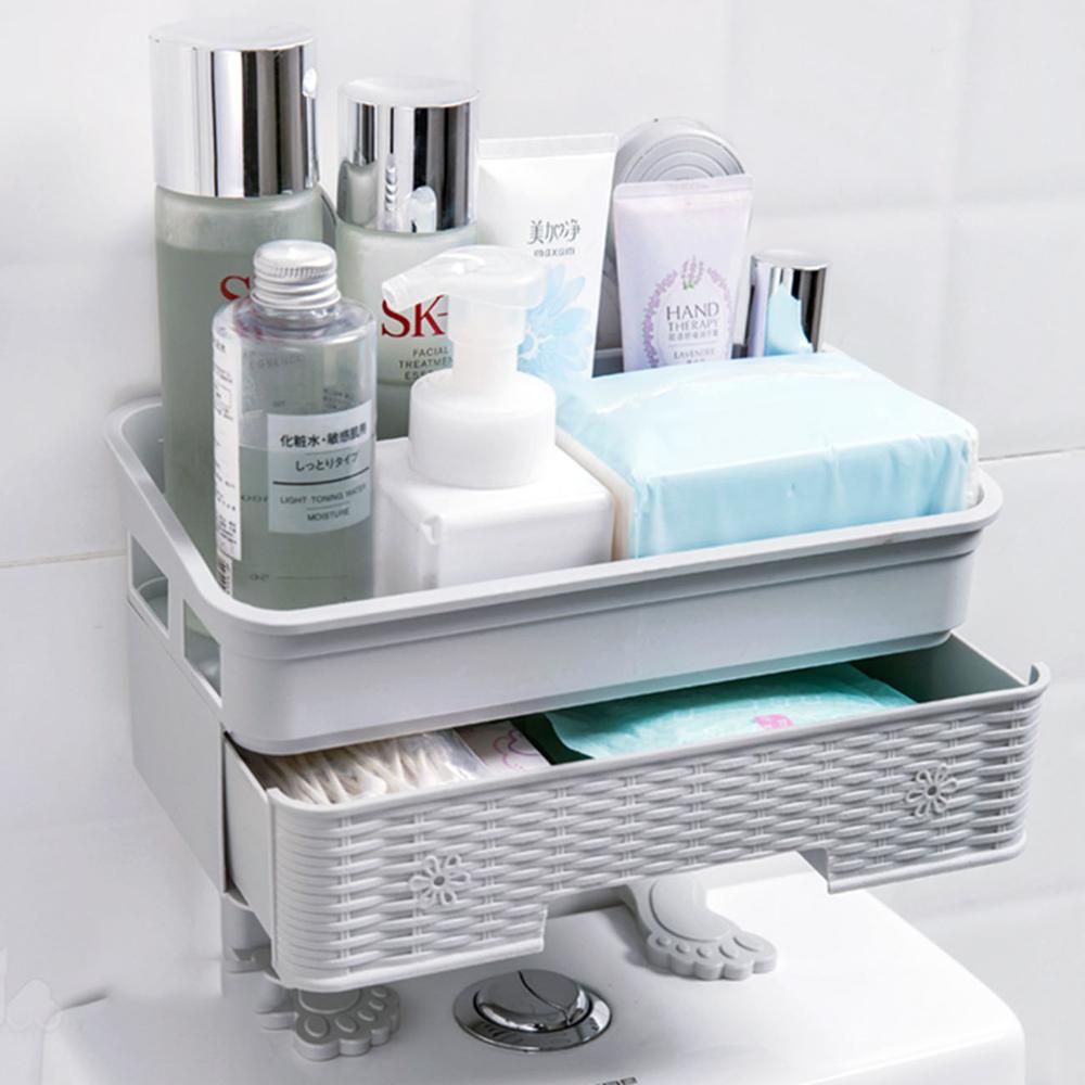 Multi-Layer Bathroom Organizer Toilet Storage Rack