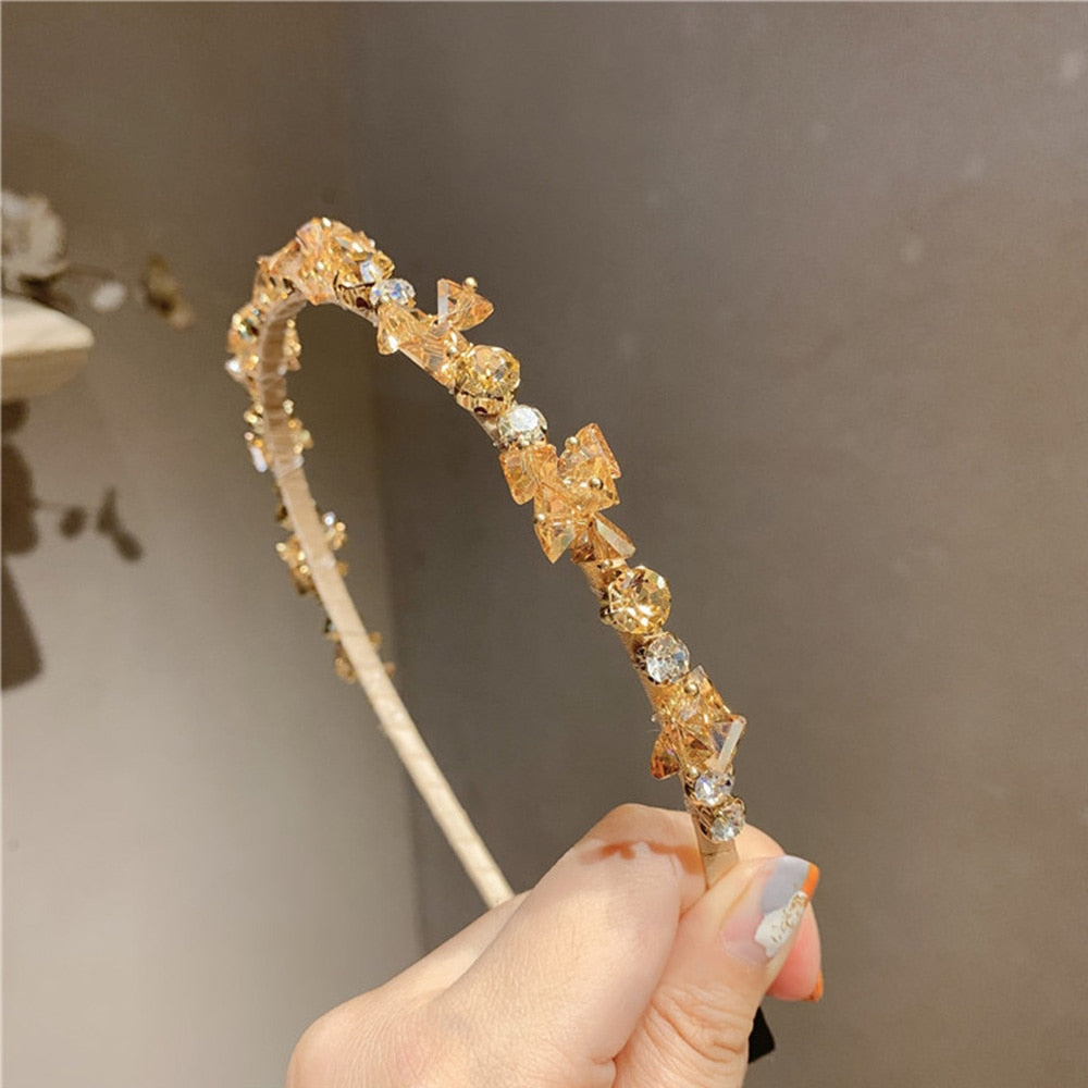 Sophisticated Sparkle Rhinestone Crystal Headband