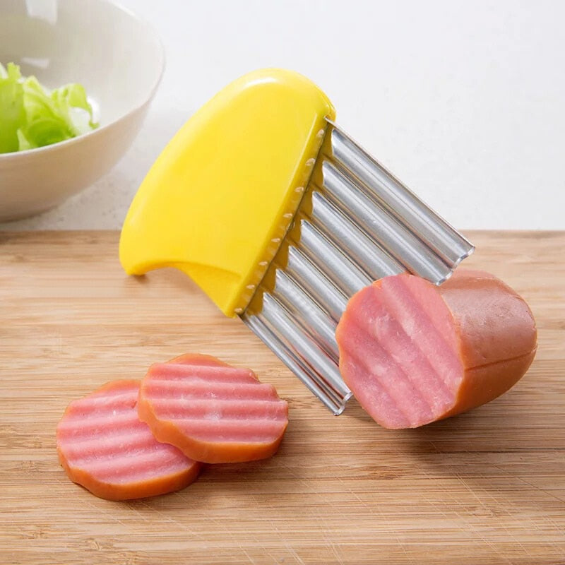 Speed Cut Wrinkle Manual Potato Chips Slicer