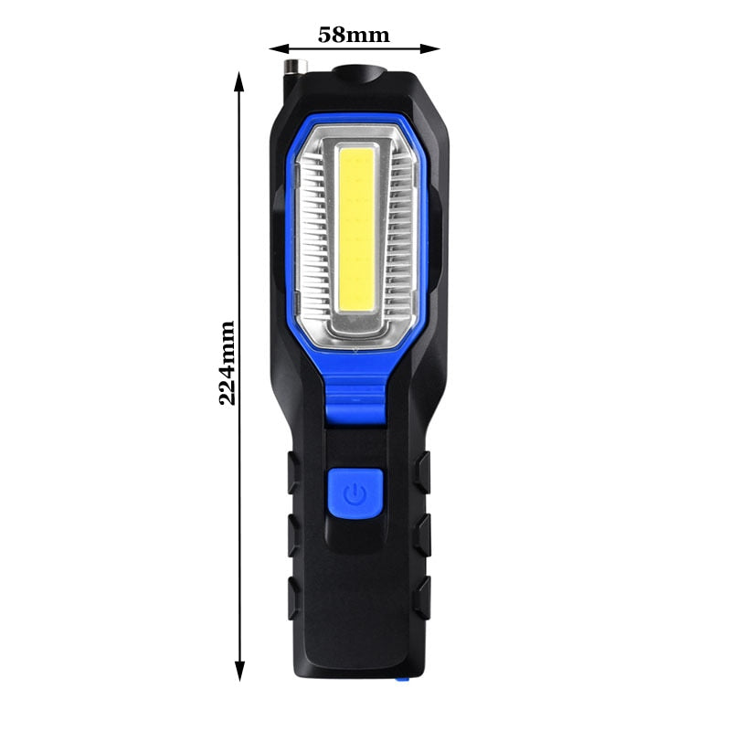 Rechargeable Camping LED Power Bank Flashlight