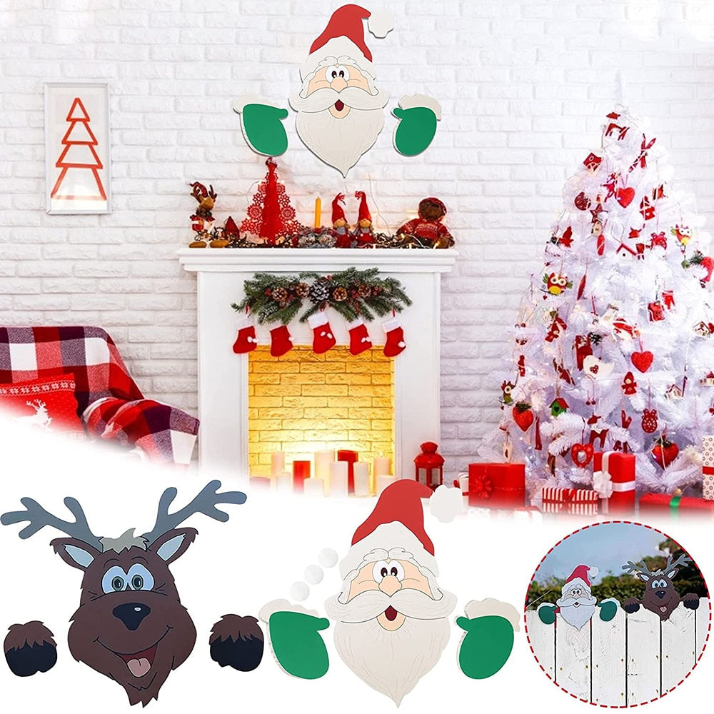 Surprise Santa Claus Outdoor Christmas Decoration - UTILITY5STORE