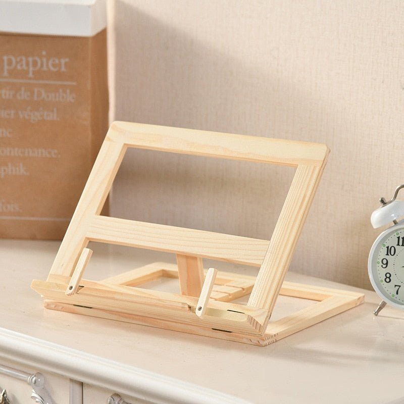 Creative Bookworm Wooden Tablet Stand