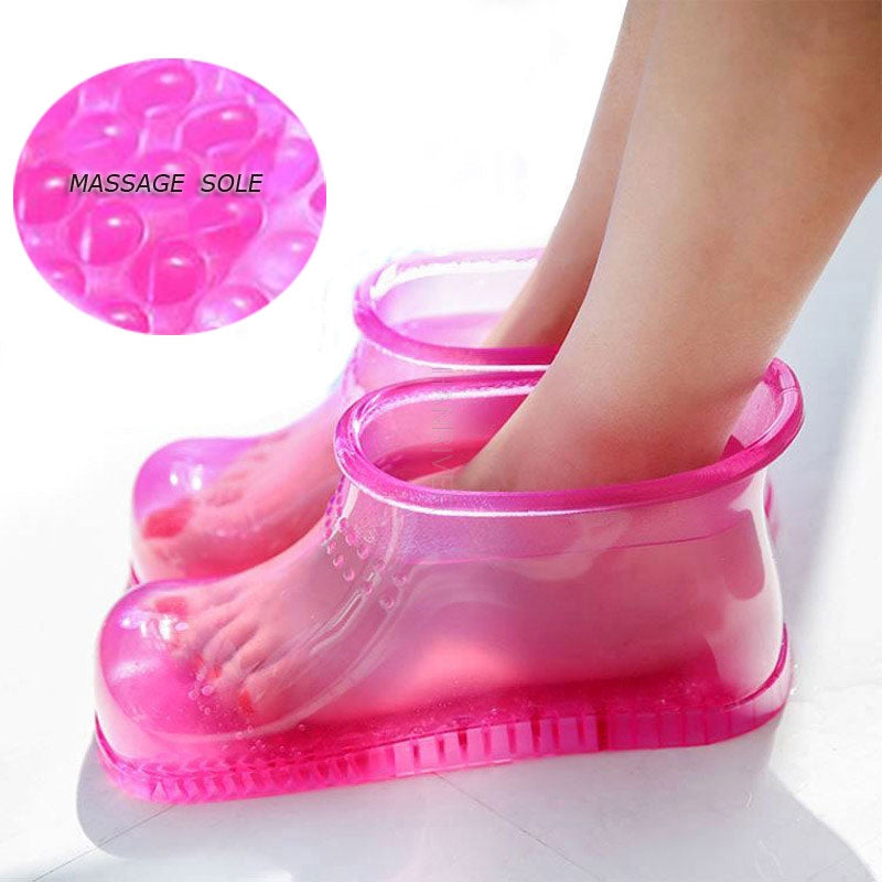 Portable Foot Bath Massage Shoes